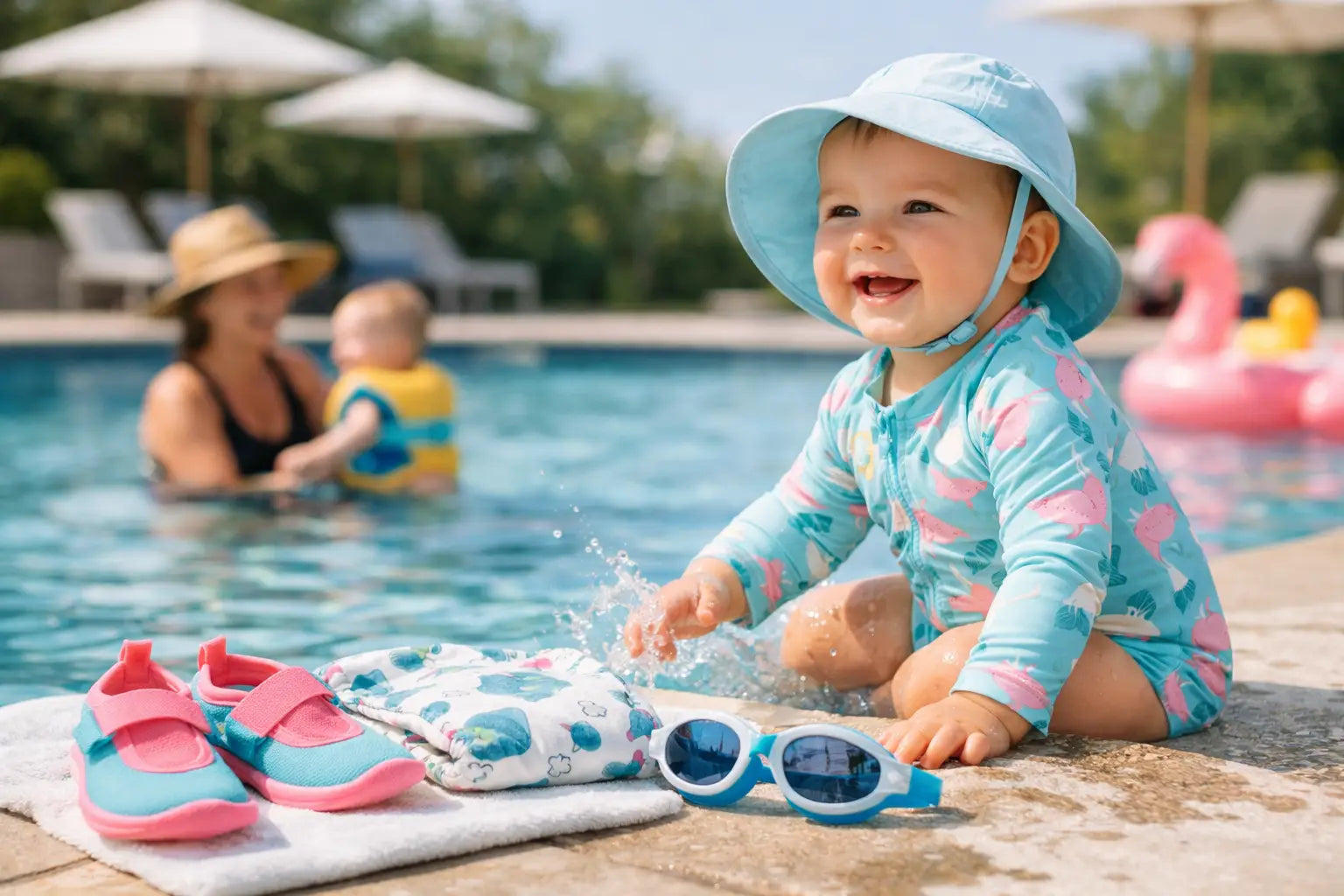 Baby Swim Wear That Makes Pool Days Easier
