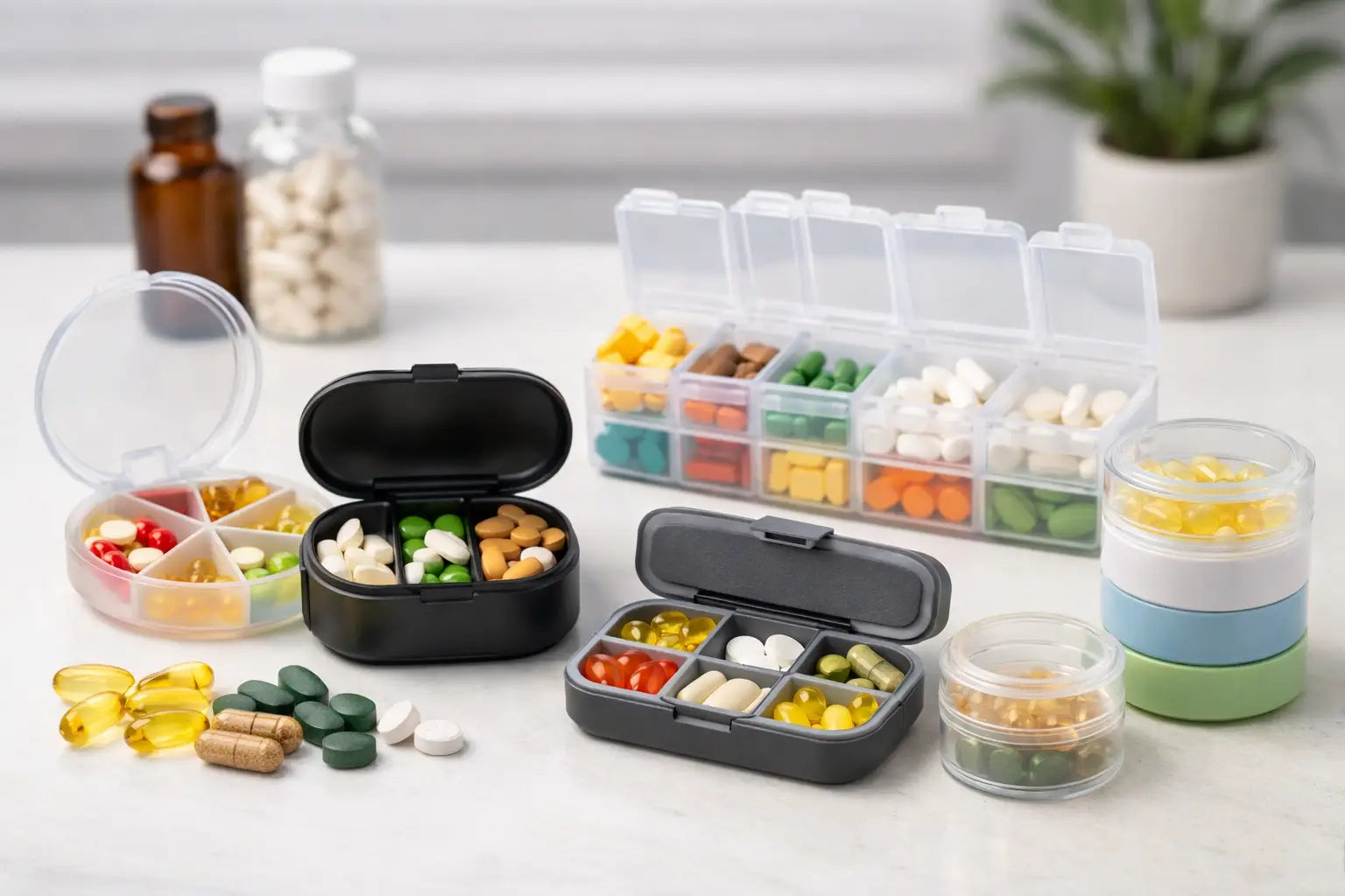 9 Best Pill Organizers for Multiple Supplements