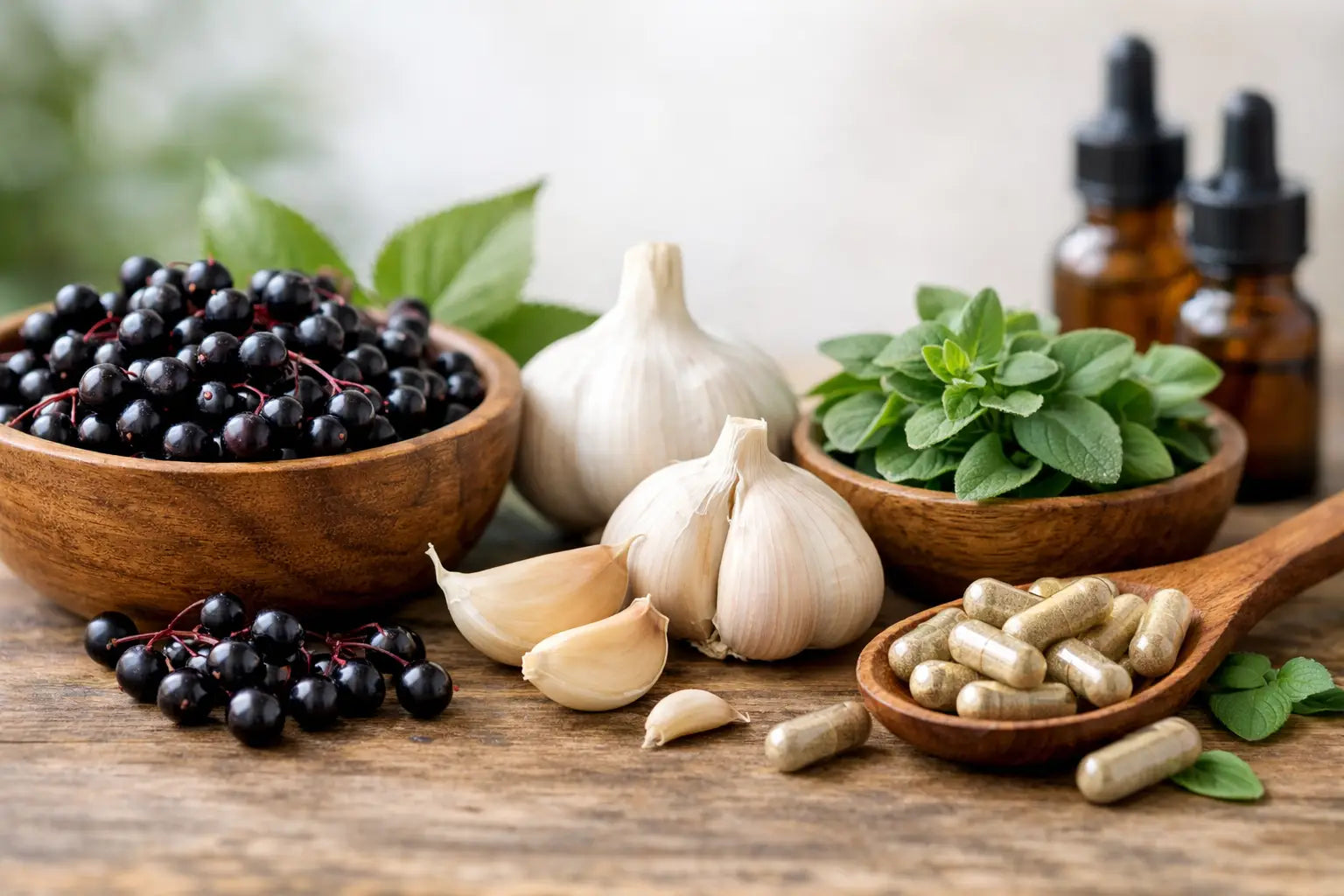 Elderberry Garlic Oregano Supplement Guide