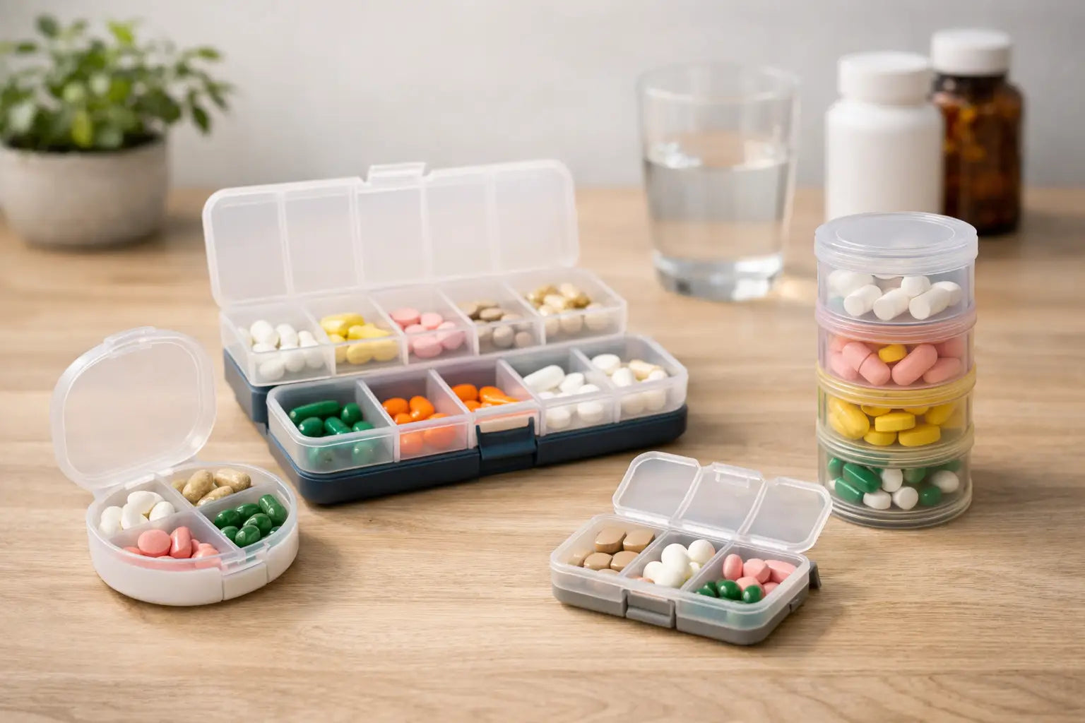 Guide to Pill Organizer Sizes for Daily Routines