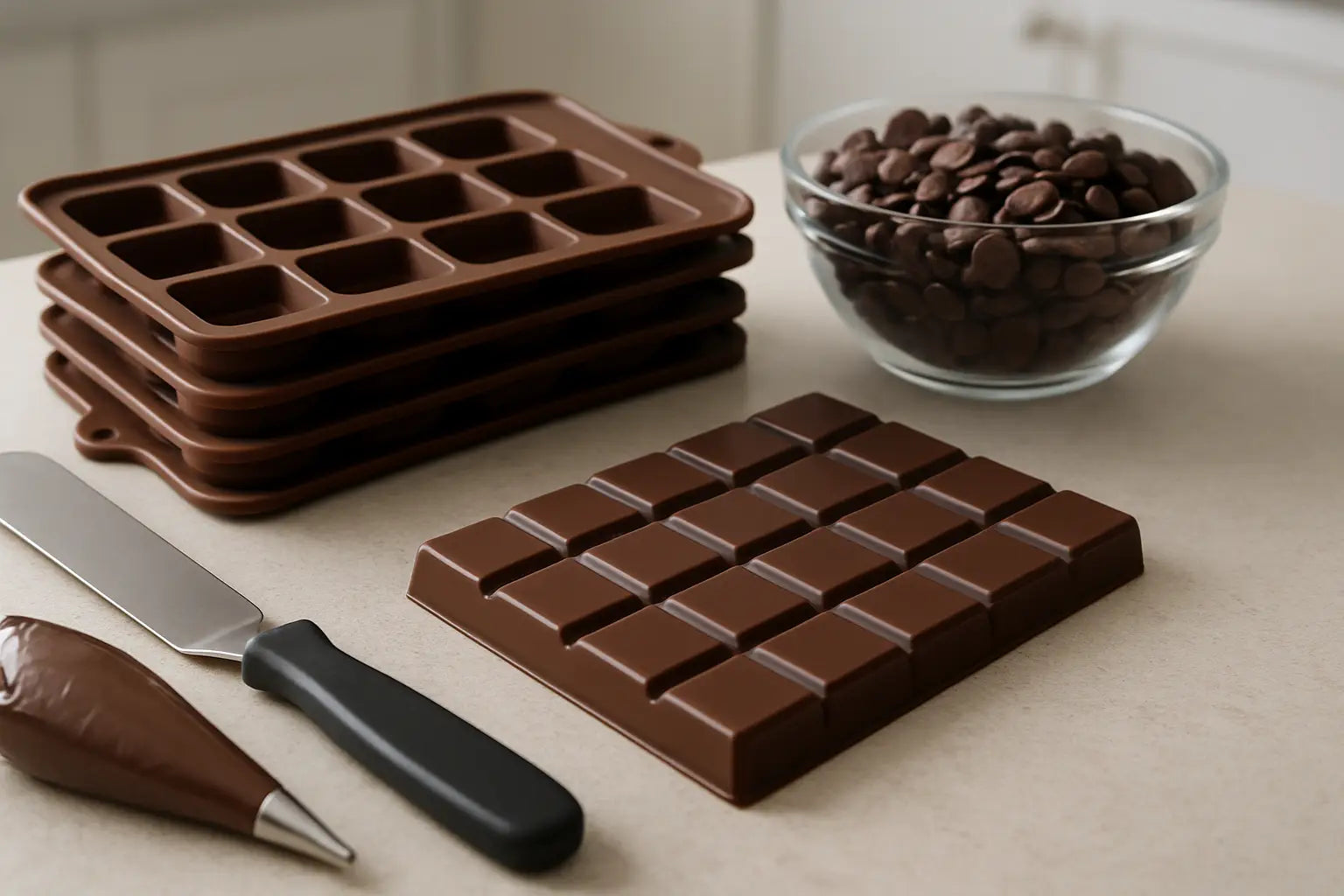 Silicone Chocolate Bar Molds + Accessories That Pay Off