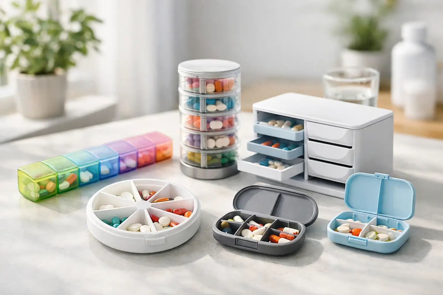 10 Best Daily Pill Organizers for Home