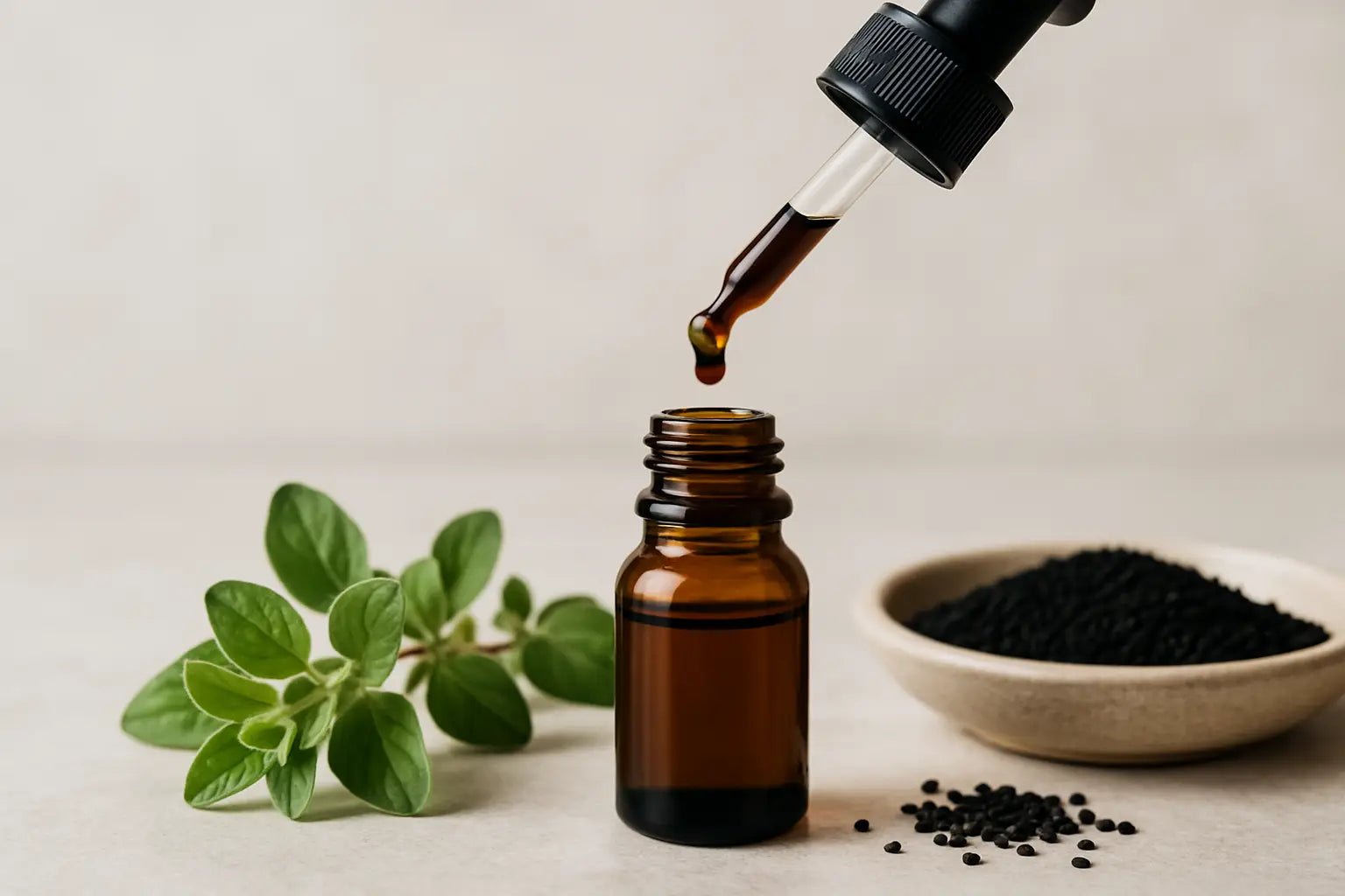 Oil of Oregano + Black Seed Drops: How to Use