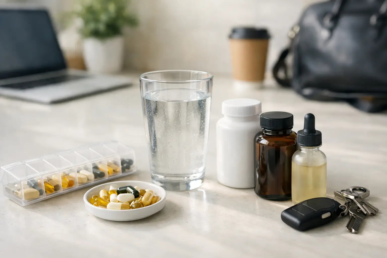 Supplement Routine Example for Busy Adults
