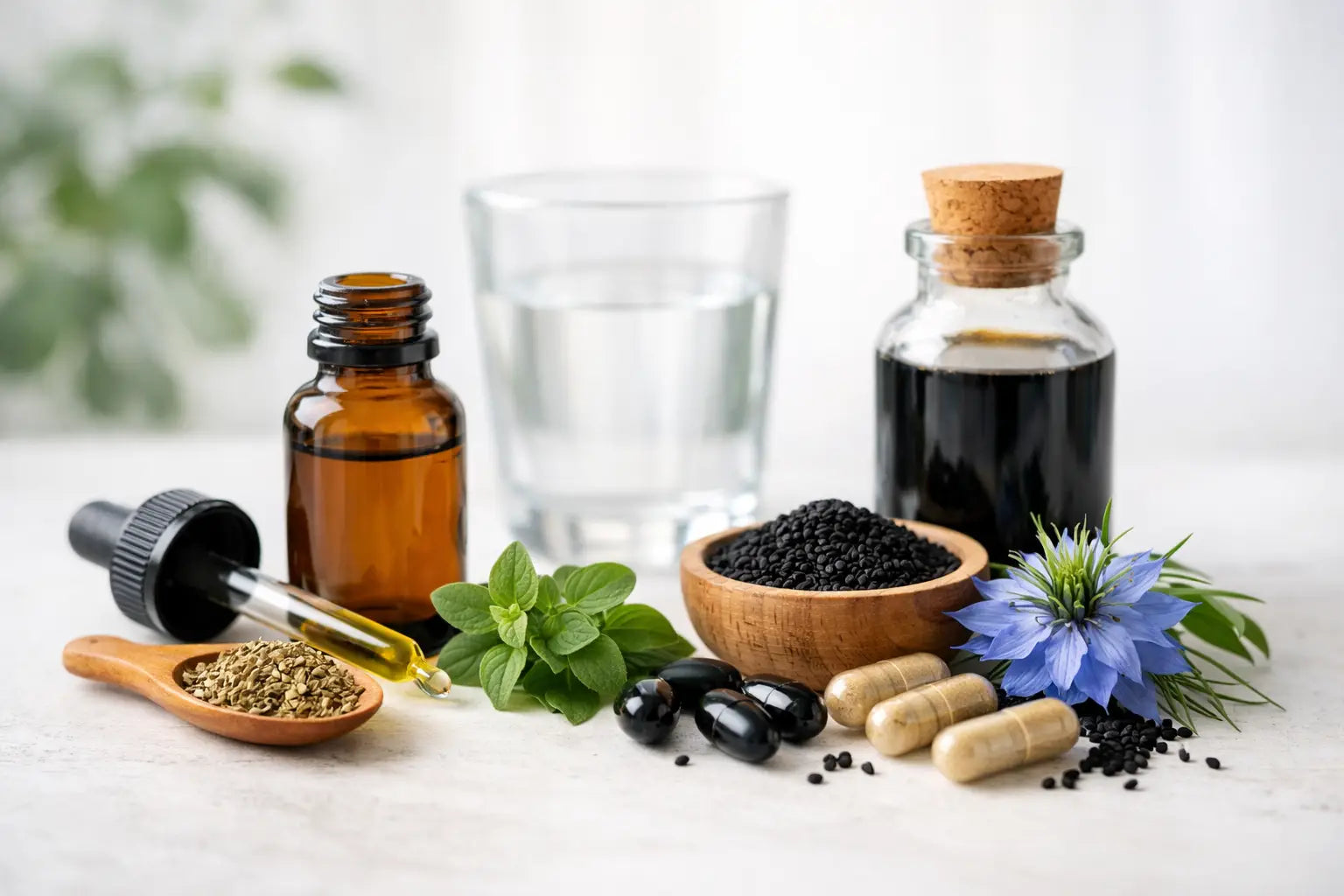 Supplement Routine Example: Oregano Black Seed