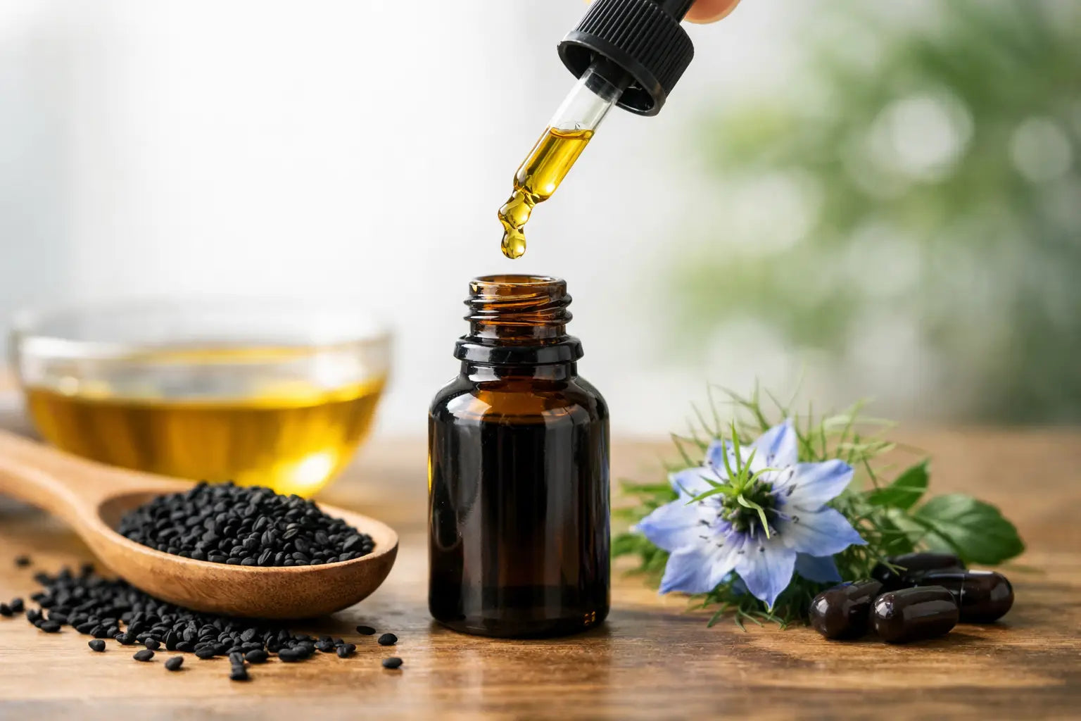 Review Black Seed Oil Drops Daily Use
