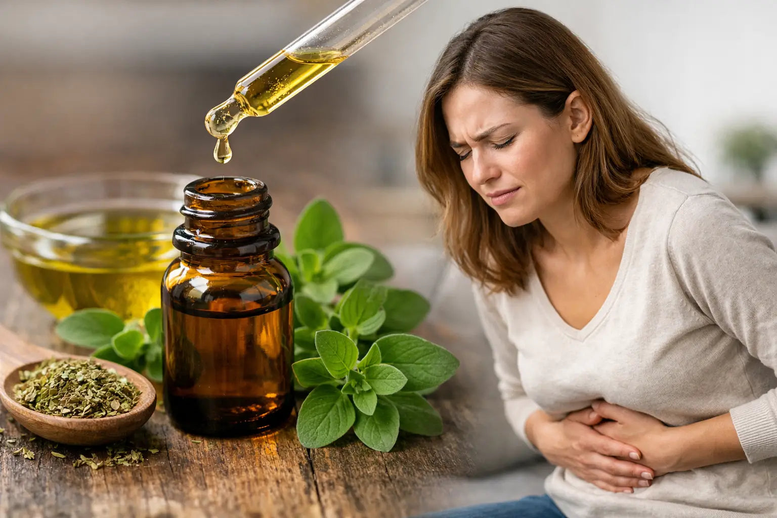 Can Oregano Oil Drops Upset Stomach?