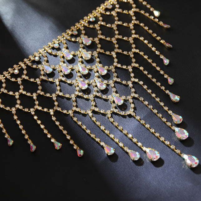 Zircon Evening Rhinestone Hair Accessory for Brides