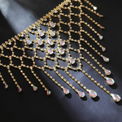 Zircon Evening Rhinestone Hair Accessory for Brides