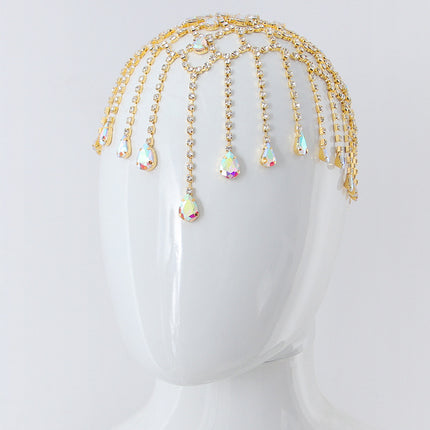 Zircon Evening Rhinestone Hair Accessory for Brides