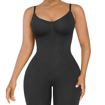 SHAPELLX Shapewear for Women Tummy Control Shapewear Compression Seamless Body Shaper Bodysuit Shapewear Thigh Slim - Lamarshop1