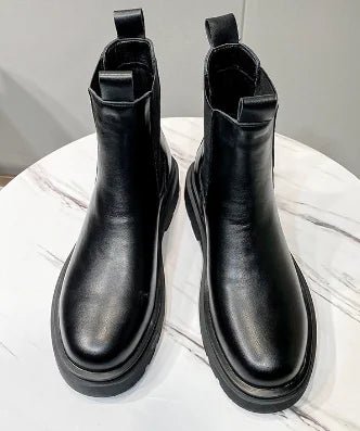 Men's High - Top Thick - Soled Martin Boots for Every Look - Lamarshop1