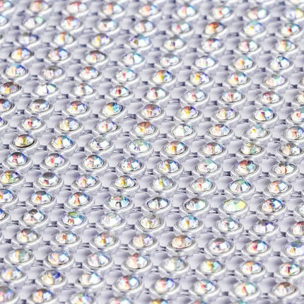 Premium Rhinestone Halter Neck Backless Mini Dress