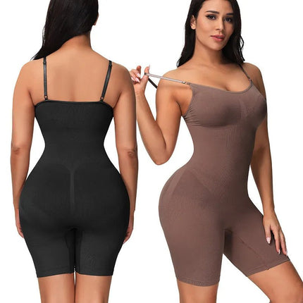 Women's Seamless Body Shaping Bodysuit Thin Elastic Body Shaping Bodysuit Wholesale Tight Tummy Tummy - Lamarshop1