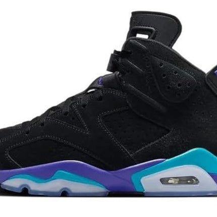 Jordan Mens Air 6 "Aqua - Black/Bright Concord/Aquatone - Size 10.5