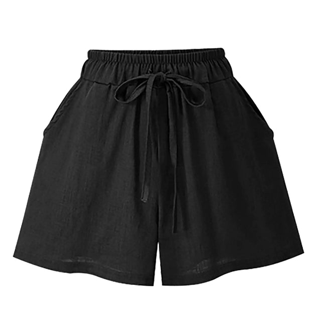 Plus Size Women's Summer Loose High Waist Shorts - Lamarshop1