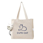 Navy Blue Pattern CuteCat / Large Cat And Dog Universal