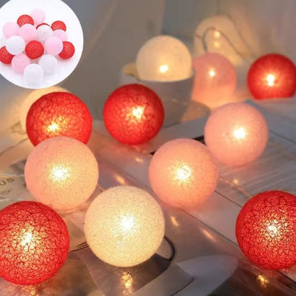 LED Cotton Thread Starry Lanterns