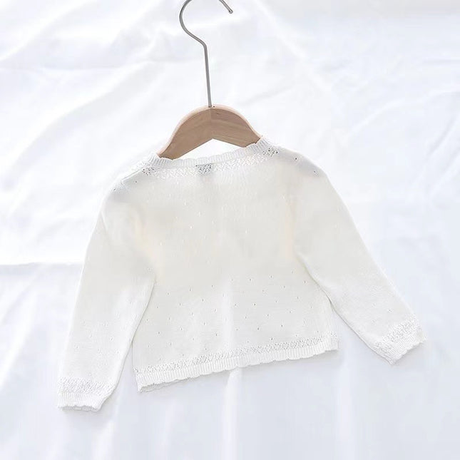 Baby Air Conditioned Knitted Cardigan for 1-3 Years