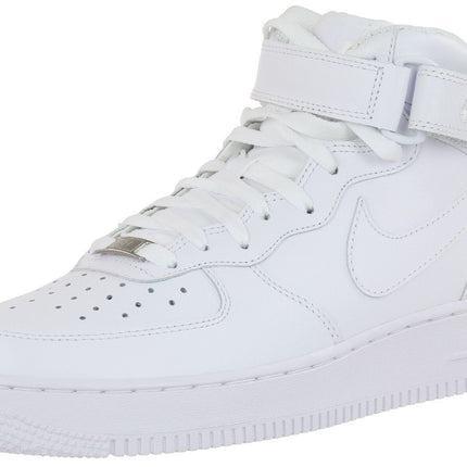Nike Boys Air Force 1 Trainers White/White-white 10.5 Little Kid