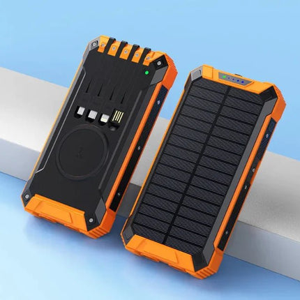 Solar Charge Wireless Power Bank - Lamarshop1