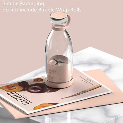 350ML Electric Juicer Blender Mixer USB Rechargeable Machine Household Portable Blender Maker Cup Kitchen Tool Kit - Lamarshop1