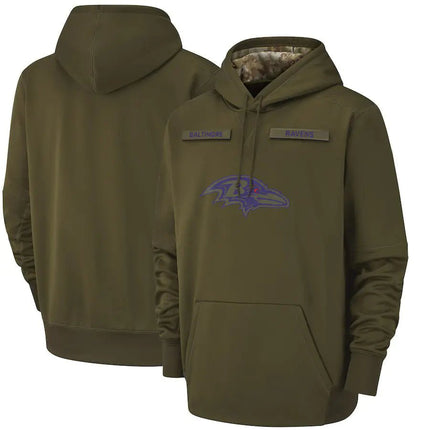 Men's NFL Tribute Loose Fit Hoodie Sweatshirt - Lamarshop1