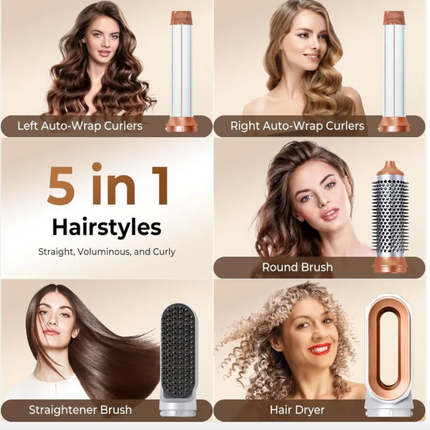 5-in-1 Hot Air Brush