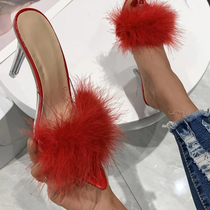 Pointed Toe Stiletto Sandals for Women - Lamarshop1
