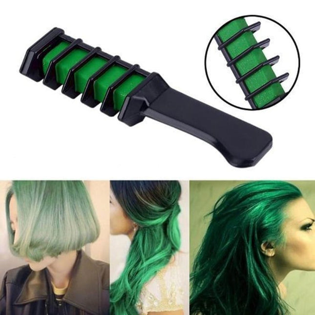 Mini Disposable Hair Color Chalk with Brush