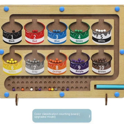 Digital Maze Wooden Puzzle