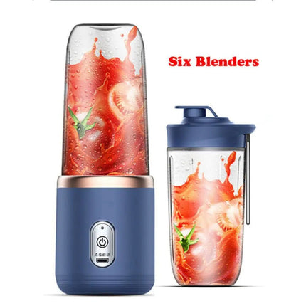 Portable Electric Juicer 400ml Lemon Orange Fruit Squeezer Multifunction Mixer Fruit Smoothie Blender Household Appliances - Lamarshop1