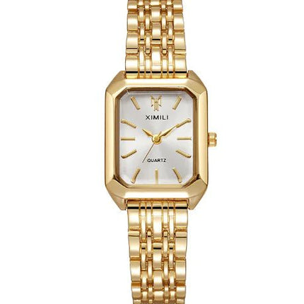 Women's Square Steel Strap Watch - Lamarshop1