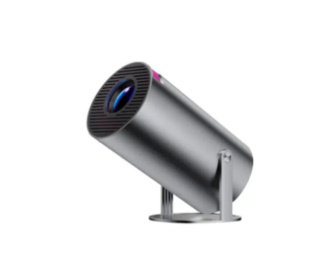 Portable Projector Small Straight Projector For Home Use 180 Degrees Projection Angle Automatic Focus Home Video Projector - Lamarshop1