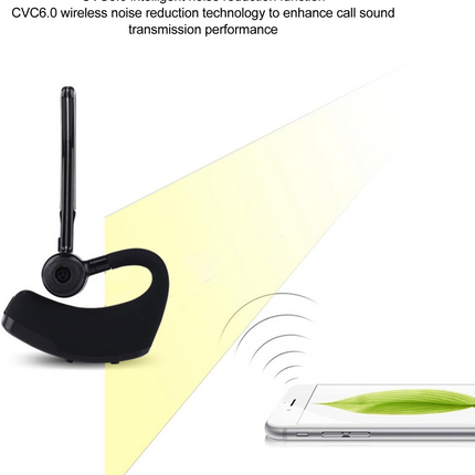 Bluetooth Earpiece Wireless Headset Noise Cancelling Headphones Driver Trucker