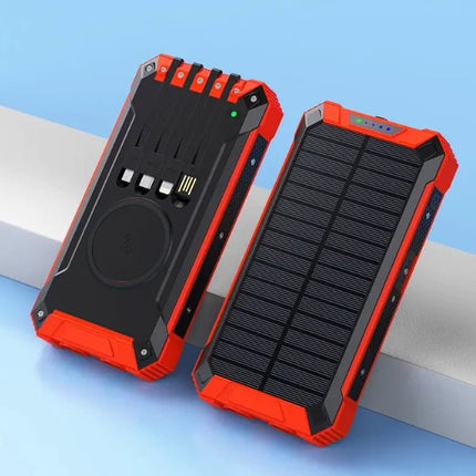 Solar Charge Wireless Power Bank - Lamarshop1