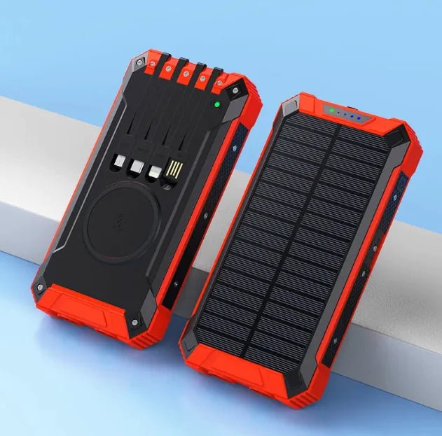 Solar Charge Wireless Power Bank - Lamarshop1