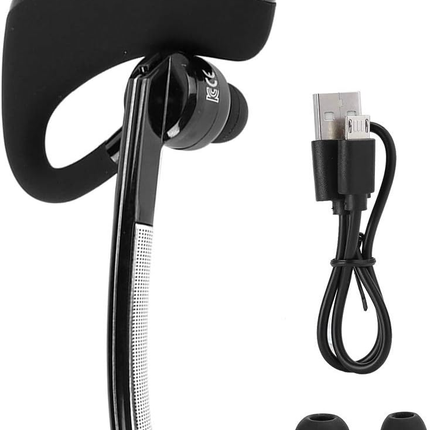 Bluetooth Earpiece Wireless Headset Noise Cancelling Headphones Driver Trucker