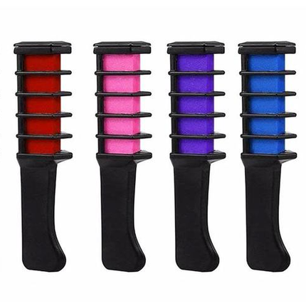 Mini Disposable Hair Color Chalk with Brush