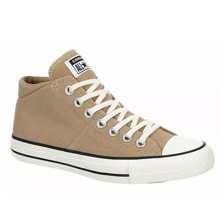 Converse Unisex Chuck Taylor All Star Madison Mid Top Canvas Sneaker - Lace up Closure Style - Tan White 11