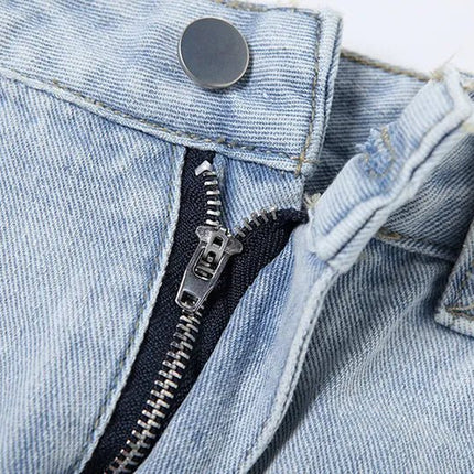 Straight Wide Leg Jeans