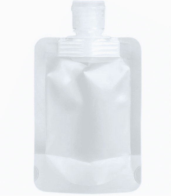 Clear Travel Squeeze Pouches