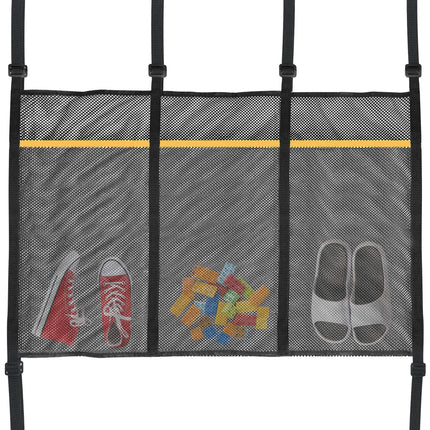Trampoline Shoes Bag 3 Pouch Storage Mesh Bag Trampoline Shoe HolderIndoor Household Item Fitness Shoes Organizer Trampoline Item Storage Accessories Equipment Bag - Lamarshop1