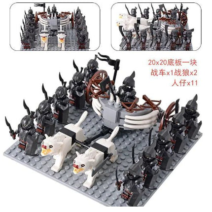 Medieval Haradrim Mammoth Knights Orc War Elephant Set