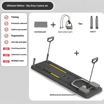 Household Abdominal Wheel Fitness Board