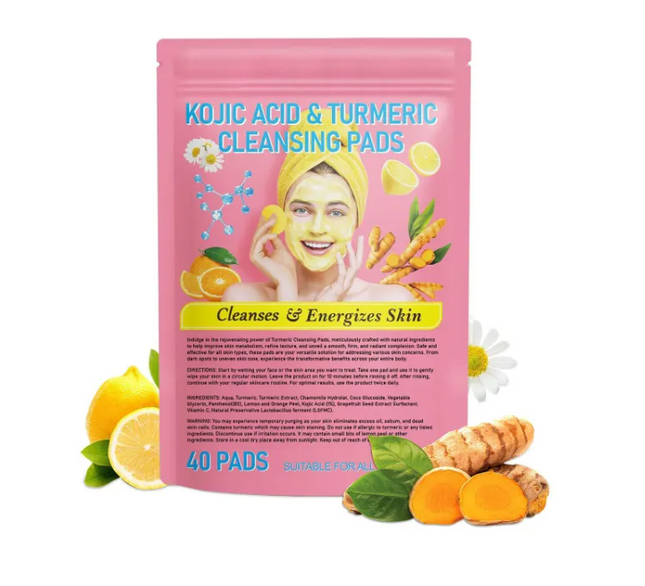 Turmeric Kojic Cleansing Pads