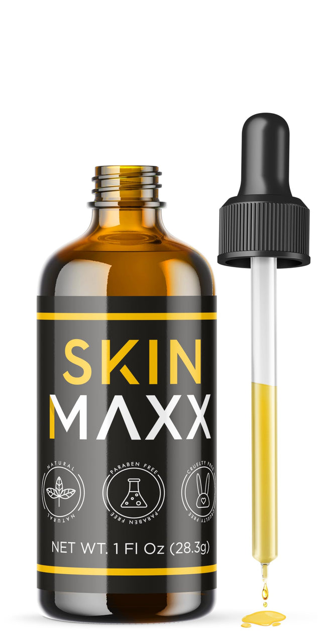 Organic Castor Oil Rosehip Oil & Black Seed Oil for Face - Anti-Aging Facial Oil & Moisturizer for Women Natural Ancient Remedy for Hydrated Glowing Skin - Cold Pressed Face Oil (1 Fl Oz)