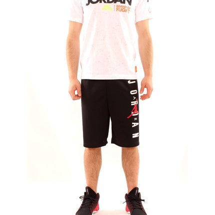 Jordan Boys Shorts (Big Kids) Black MD (10-12 Big Kid)