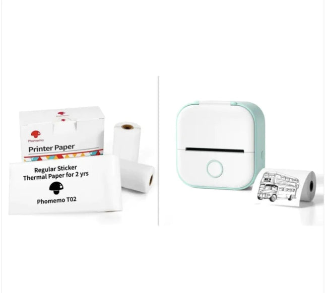 Mini Portable Bluetooth Label Printer - Lamarshop1