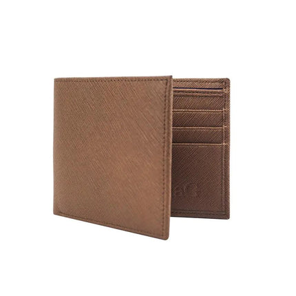 Men's Leather Wallet - Chocolate - Lamarshop1